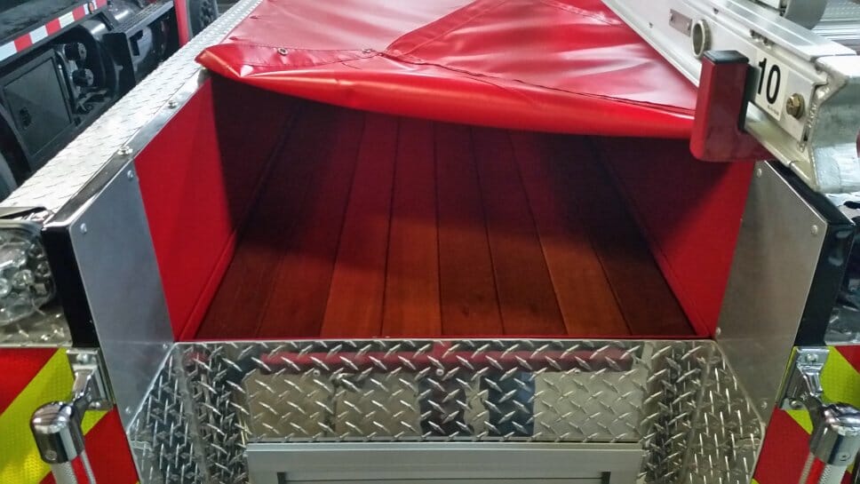 Hose Bed Covers for Fire Trucks Custom