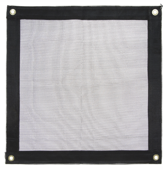 White Heavy Duty Polyester Mesh Netting | by Tarps Now