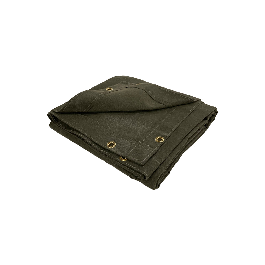 16 oz Canvas Tarps, Olive Drab, Water Resistant