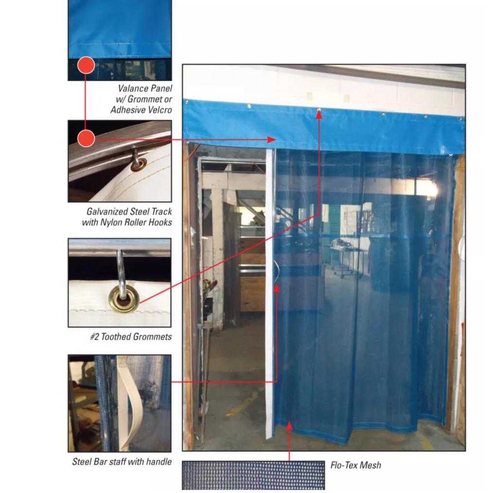 Warehouse Dock Door Screens | Warehouse Bay Door Screens