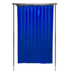 Blue Welding Strip Curtains