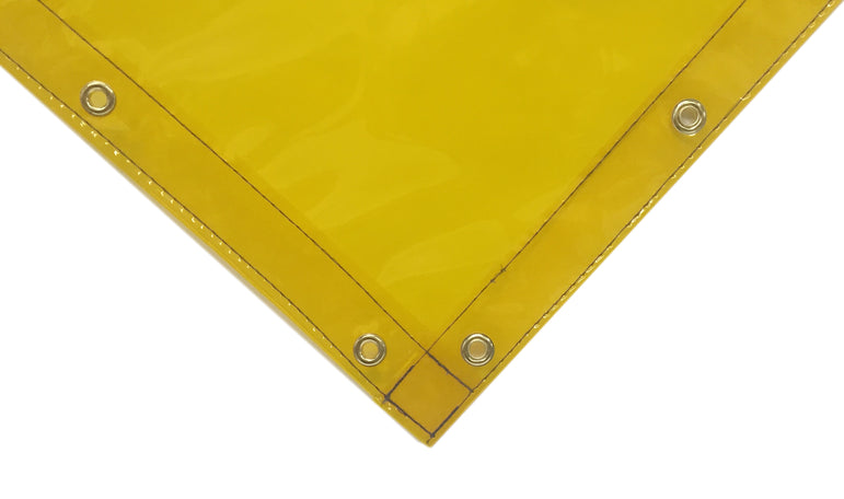 Welding Curtain Rolls 6' x 25' - Yellow, Orange, Blue, or Dark Green